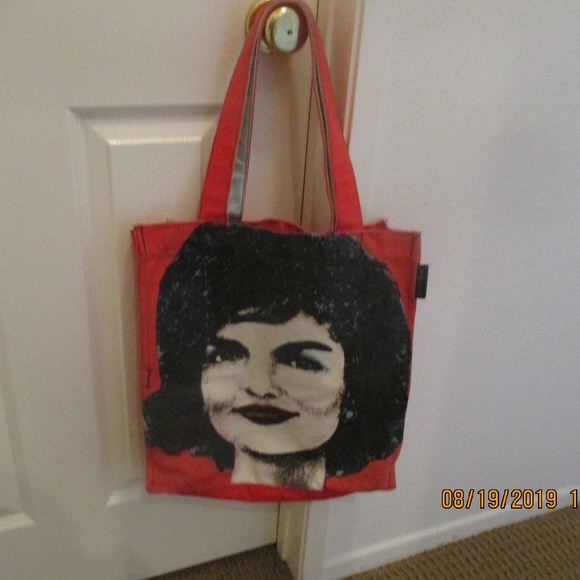 Tote bag of Jackie Kennedy. - Picture 1 of 3